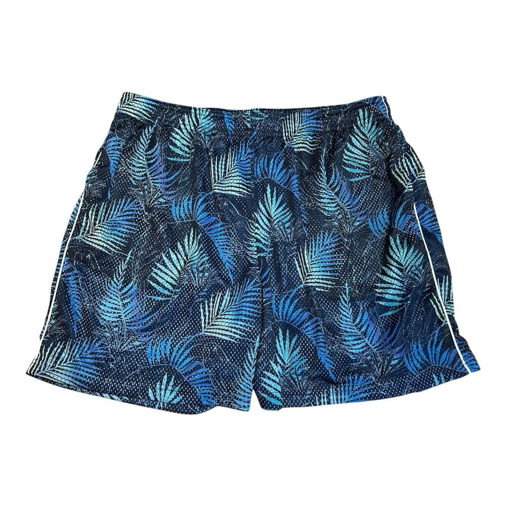 Chubbies Meshed Court Shorts Mens XL Blue Palms Fully Lined 5.5" Inseam NWOT